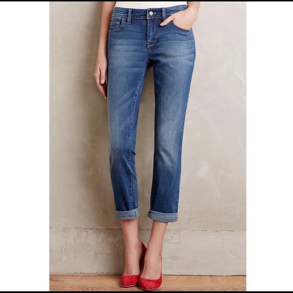 Anthropologie Denim - Pilcro and The Letterpress Hyphen Fit cropped jean